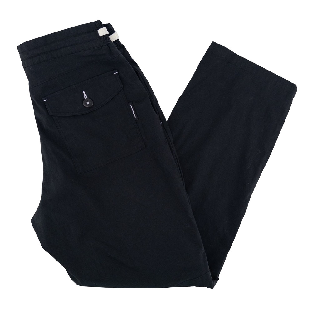 Bearded Goat Womens Medium Soto Pant Black Drawstring Stretch‎ Outdoor Gorpcore